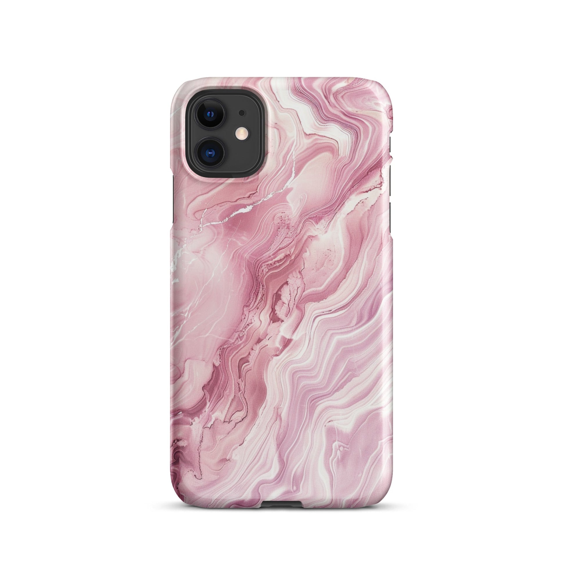 Pink Marble Phone case for iPhone-1