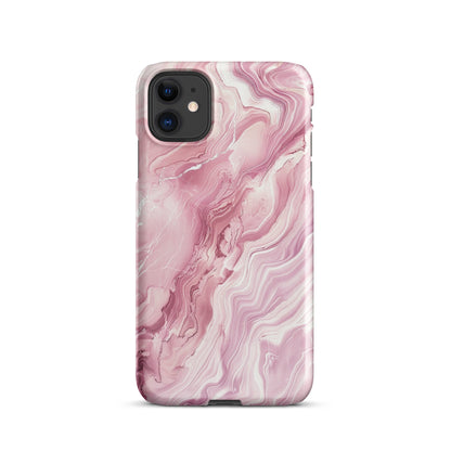 Pink Marble Phone case for iPhone-1