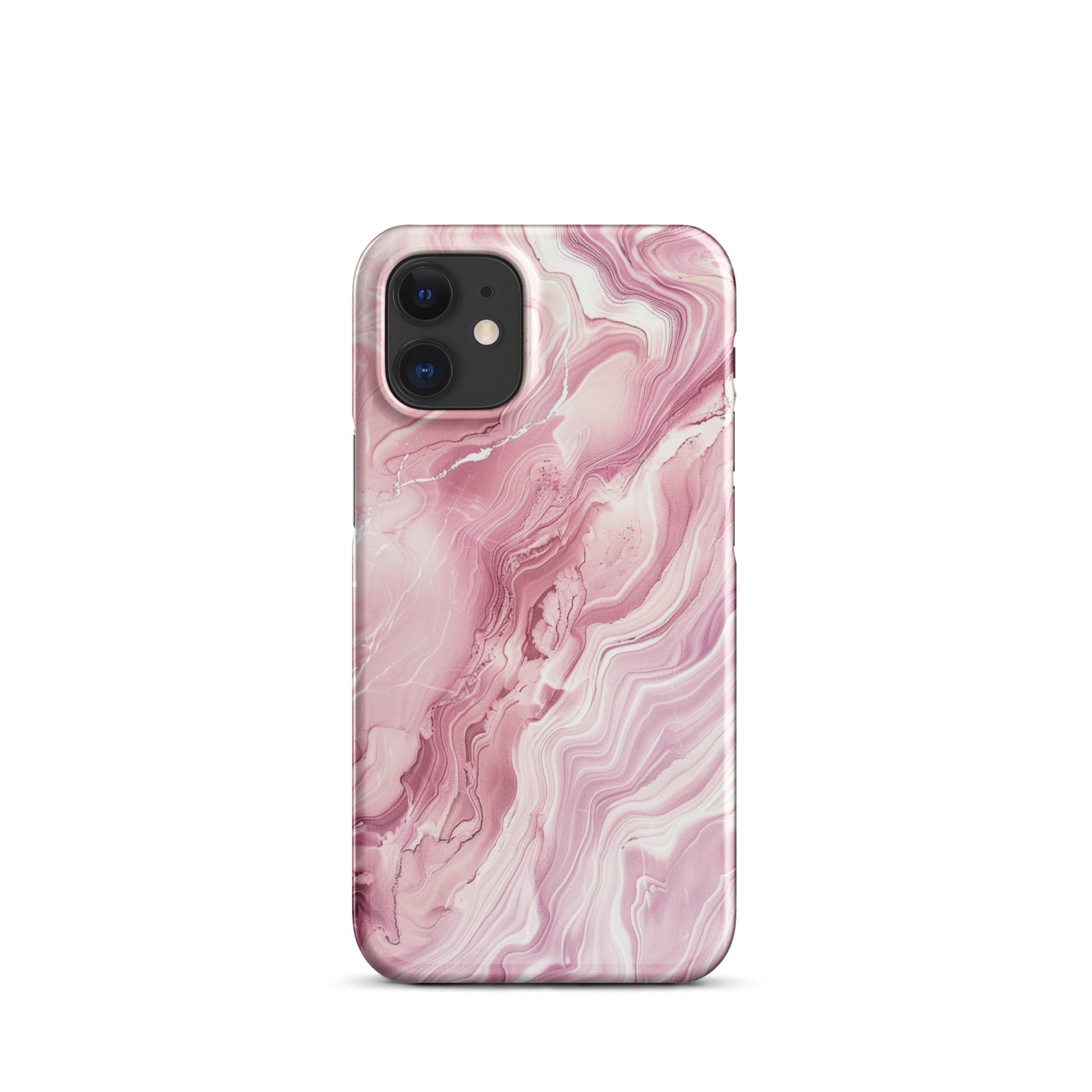 Pink Marble Phone case for iPhone-7
