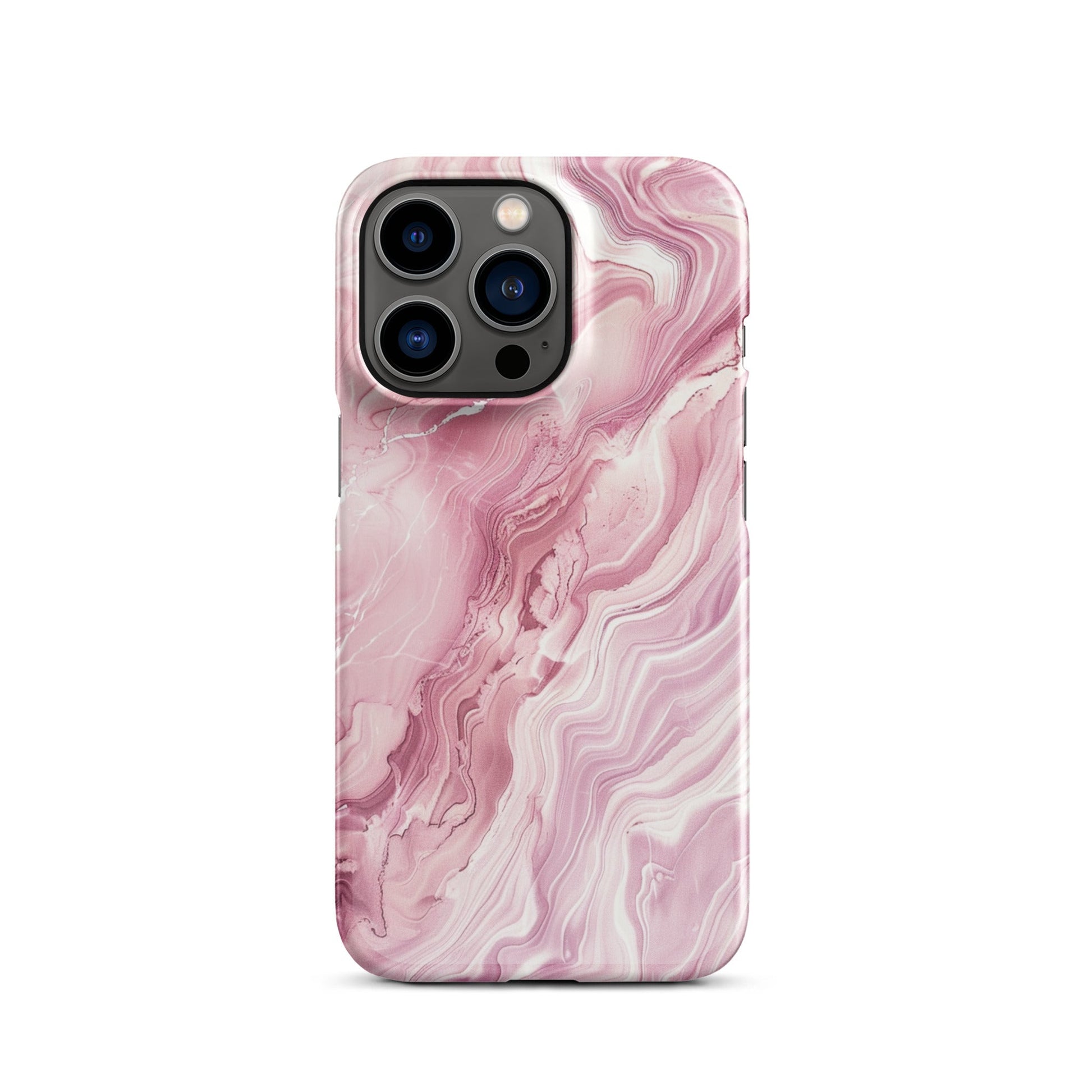 Pink Marble Phone case for iPhone-19