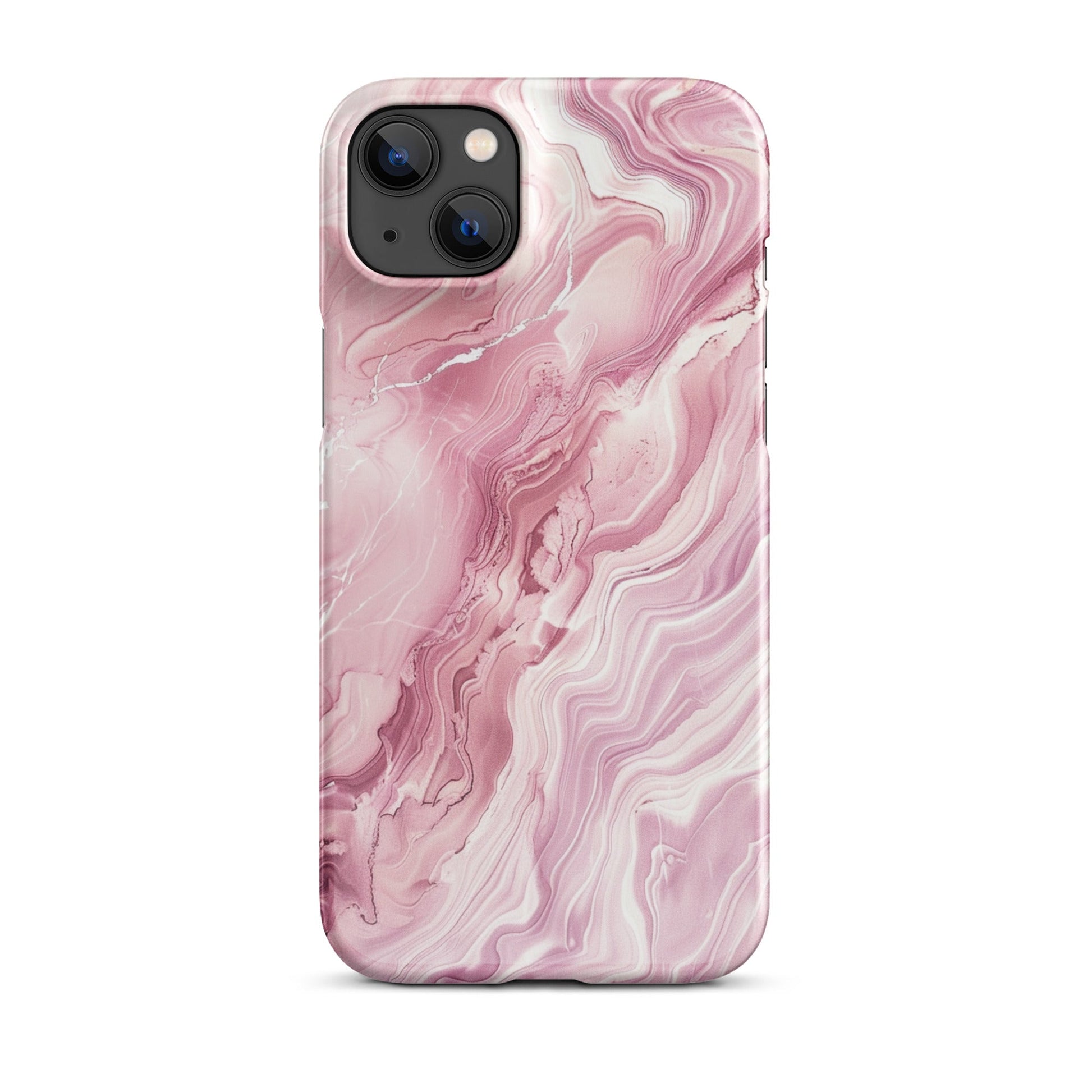 Pink Marble Phone case for iPhone-25