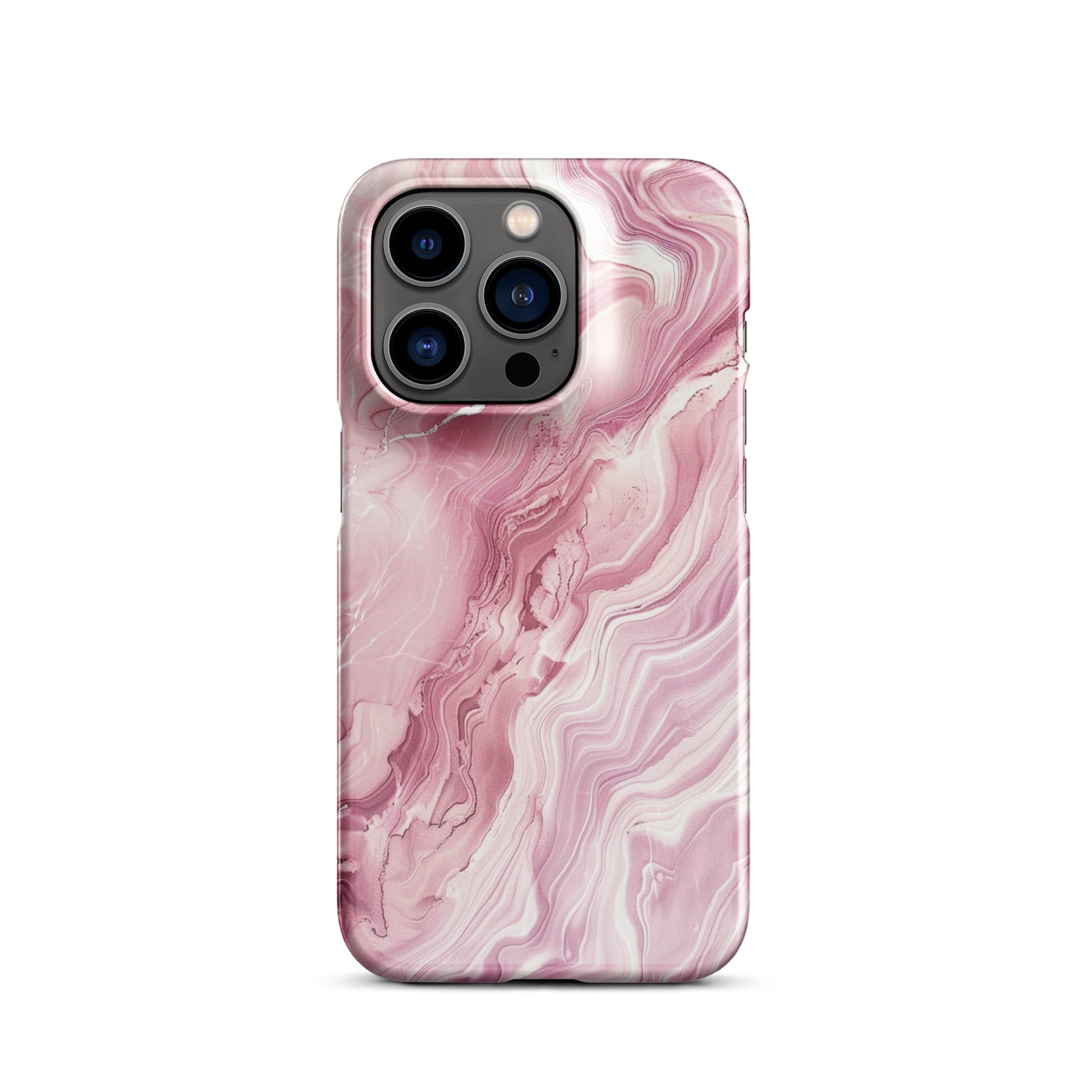 Pink Marble Phone case for iPhone-27