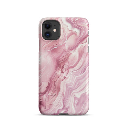 Pink Marble Phone case for iPhone-2