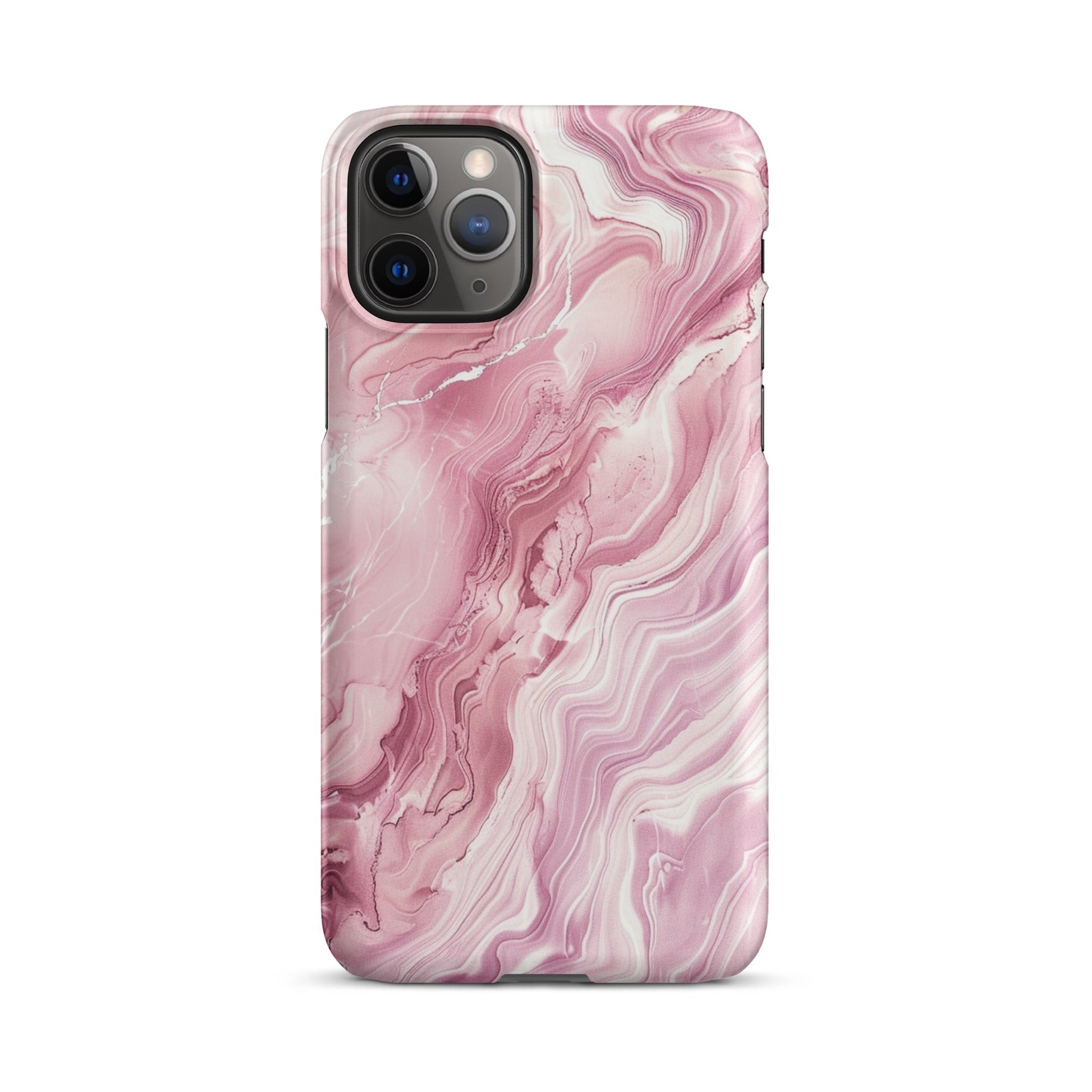Pink Marble Phone case for iPhone-4