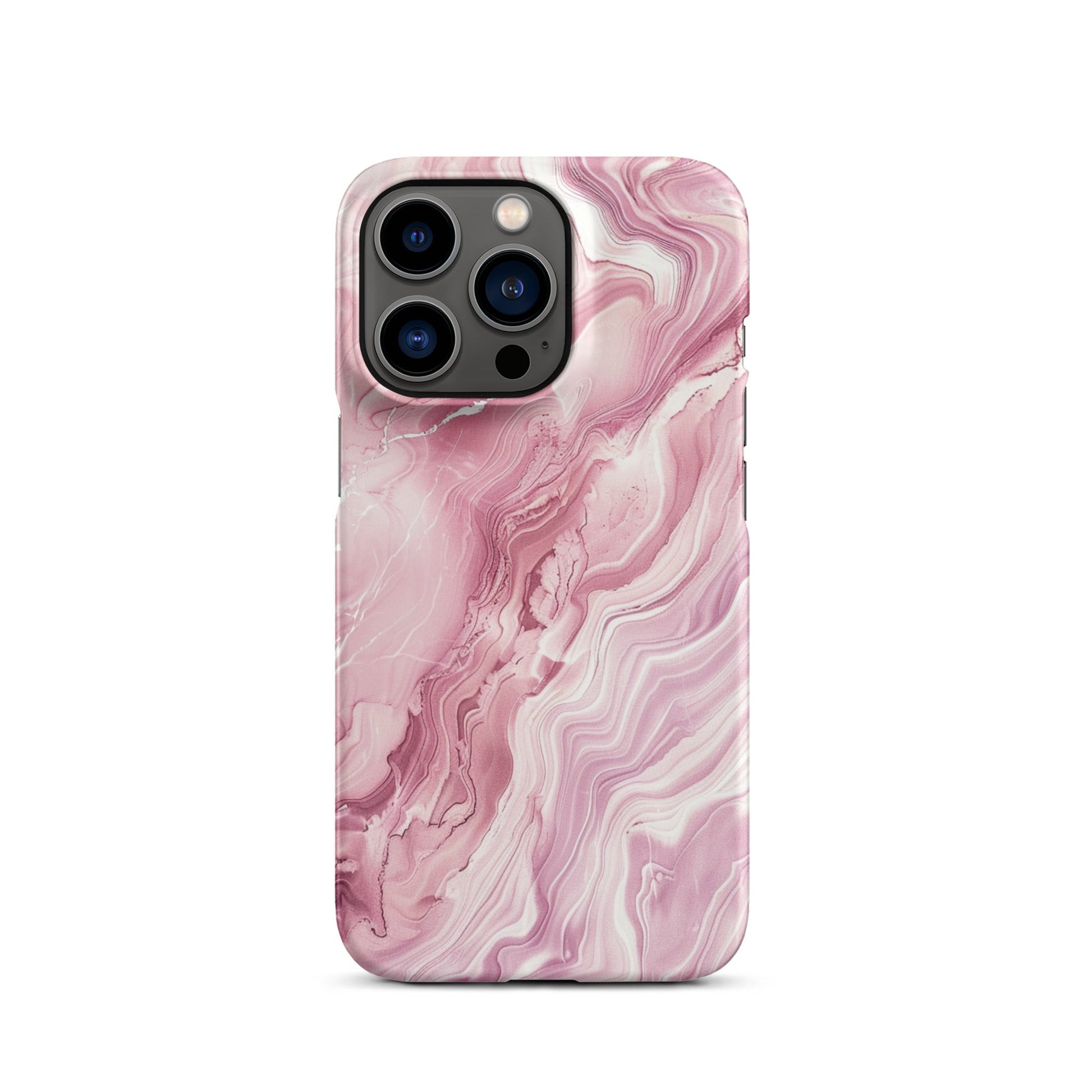 Pink Marble Phone case for iPhone-20