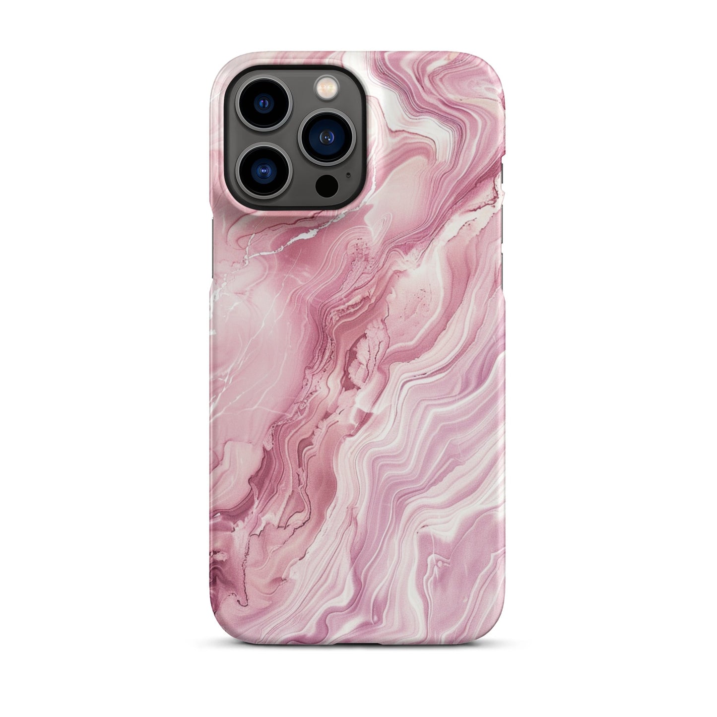 Pink Marble Phone case for iPhone-22