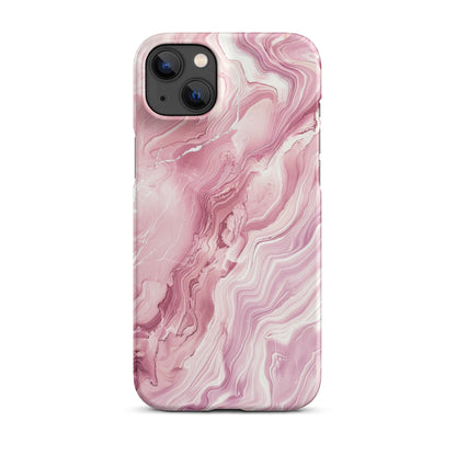 Pink Marble Phone case for iPhone-26