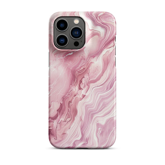 Pink Marble Phone case for iPhone-30