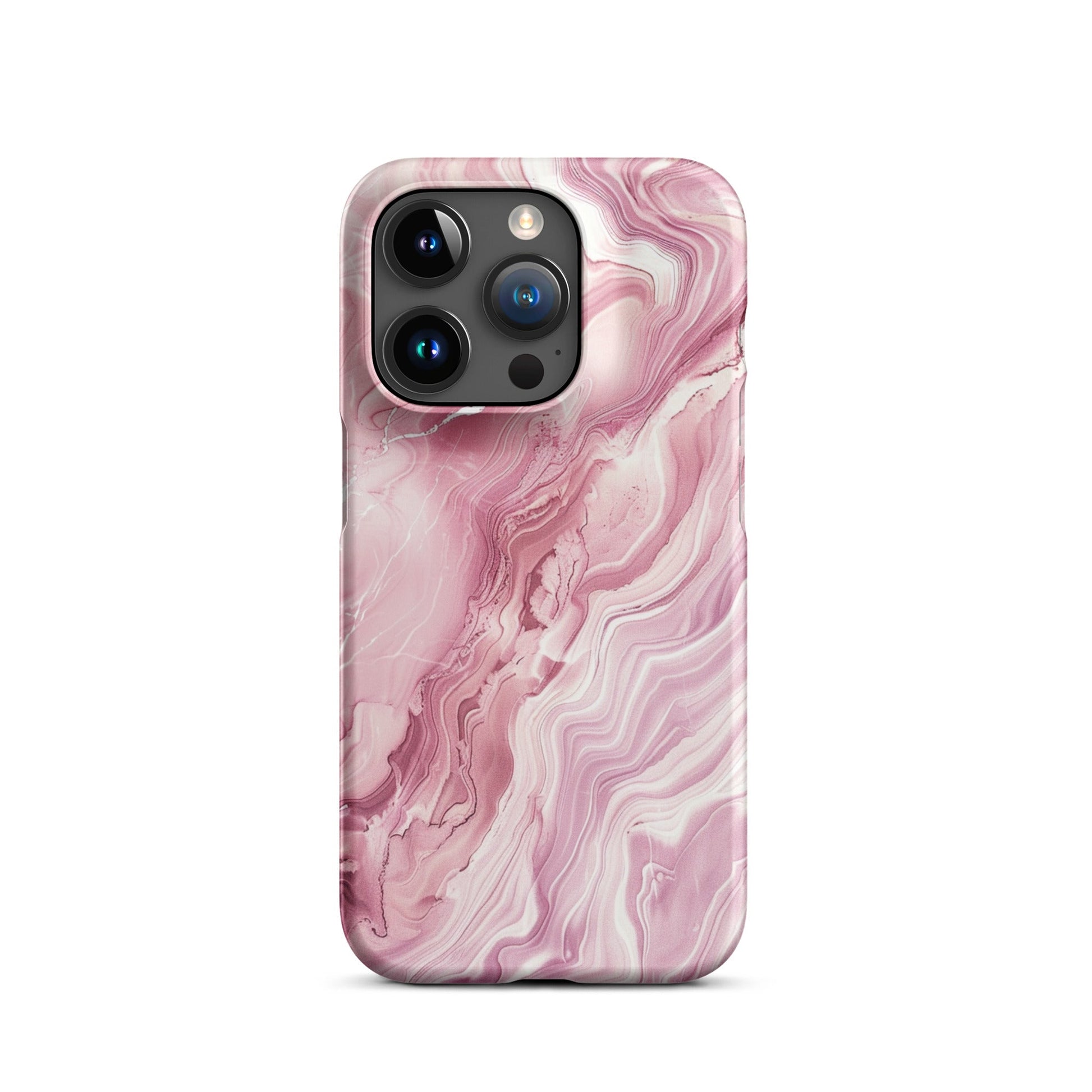 Pink Marble Phone case for iPhone-36
